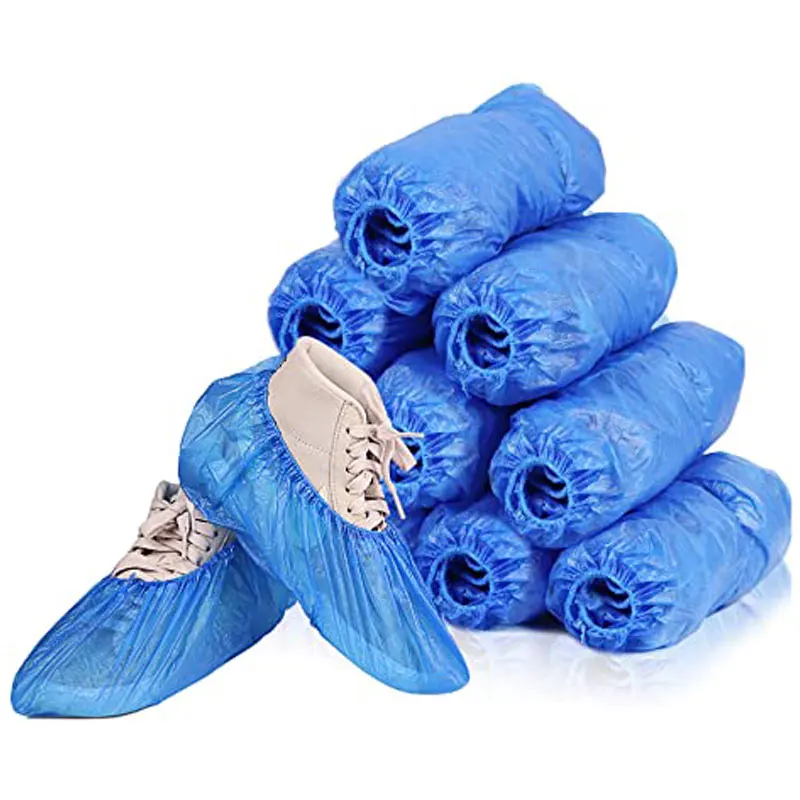 Overshoe Waterproof Disposable Pe Cpe Plastic Surgical Shoe Cover Medical