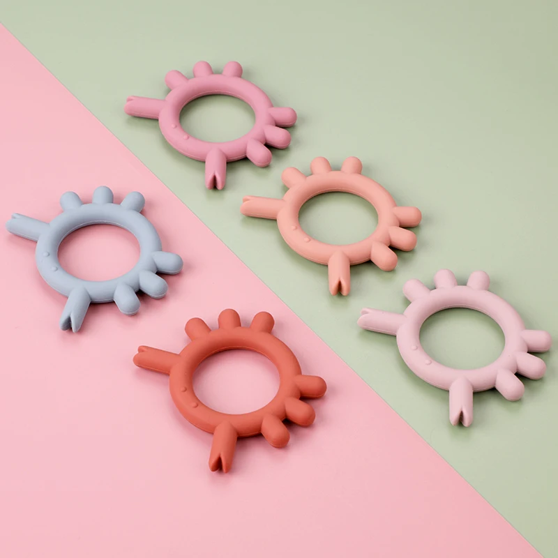 Lohas Wholesale BPA Free Chew Teething Toy Baby Teethers Silicone Teether