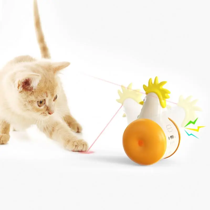 Pet toys new arrivals 2022 Eco friendly funny interactive option cat toy mouse tease electronic tumbler cat pet toys