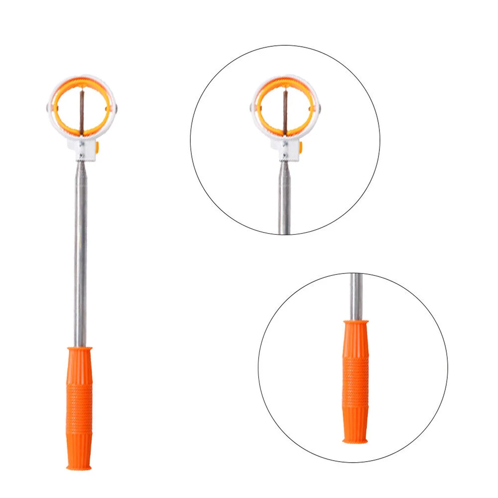 PRIMUS GOLF Professional Golf Ball Picker Stainless Steel Telescopic 8 Sections Non Slip Handle Golf Ball Retriever