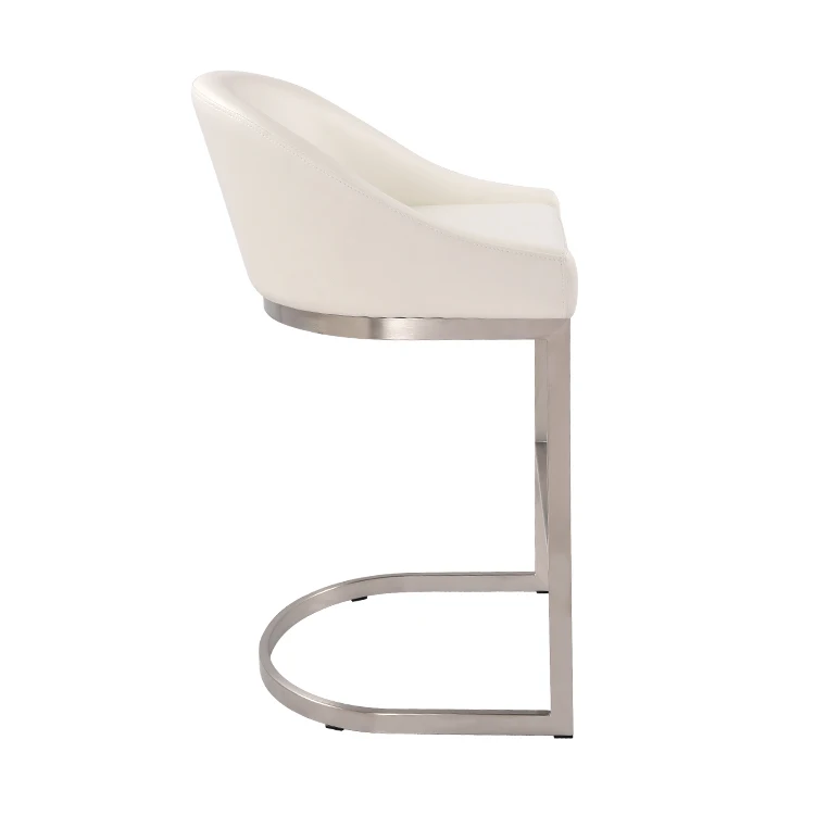 Red Sun 26inches Fashion High End  Stainless Steel Banquet Chair Or  Metal Frame Dining Chair Upholstered Chair For Dining Room