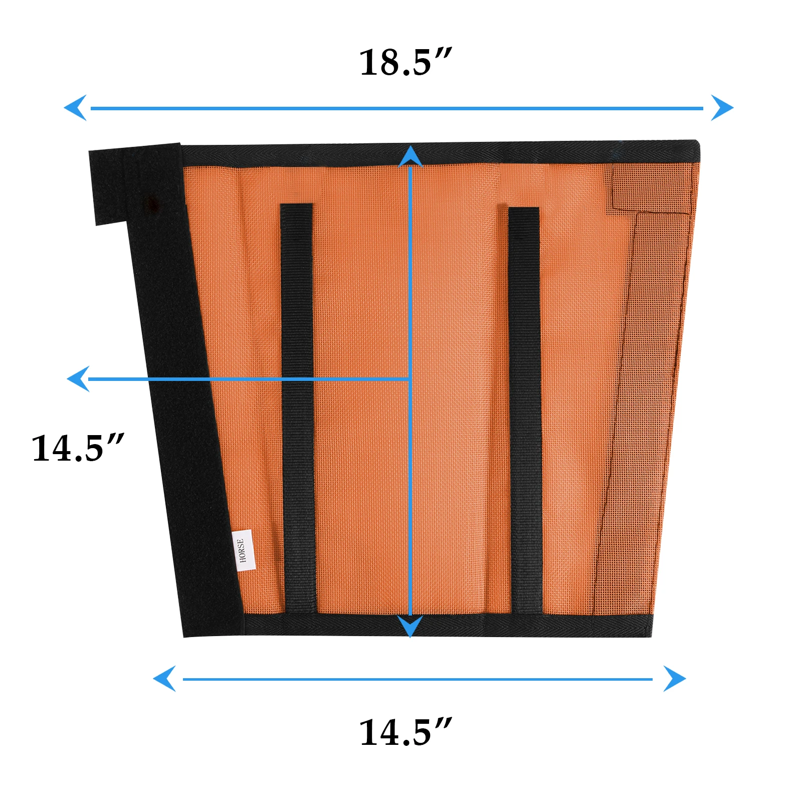 Fly Boots for Horses Set of 2 Breathable Plastic PVC equestrian boots horse leg protector standing leg wraps