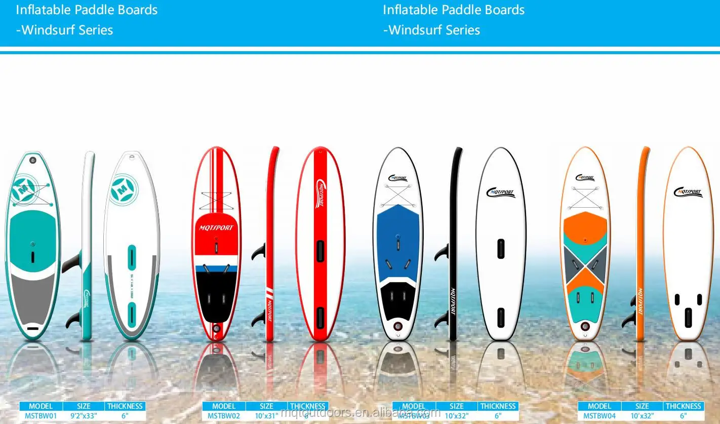 2024 Fun Water Sports Equipment Inflatable SUP Paddle Board Stand Up Paddle Board for Surfing Yoga Durable Reliable ISUP Board