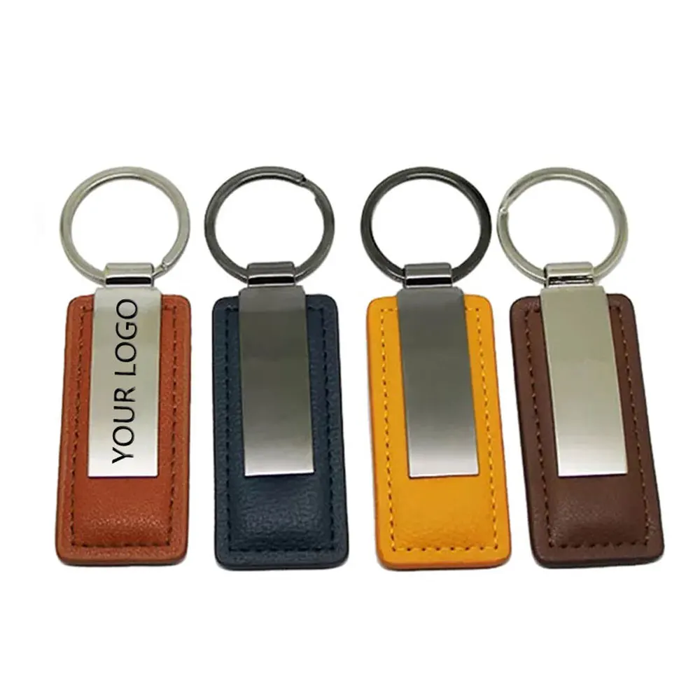 Wholesale Personalized Custom Round Shaped Keychain Metal Logo Key Chain Blank Key Ring Custom Keychain