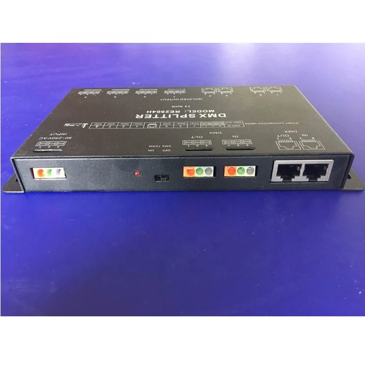 High Frequency Pwm Signal 4 Channel Dmx 512 4ch Dmx512 Amplifier