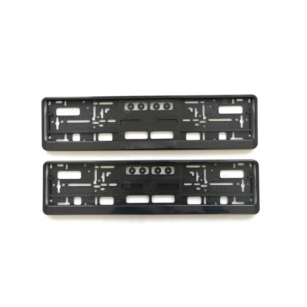 remote car license plate frame, ABS plastic frame, Euro frame