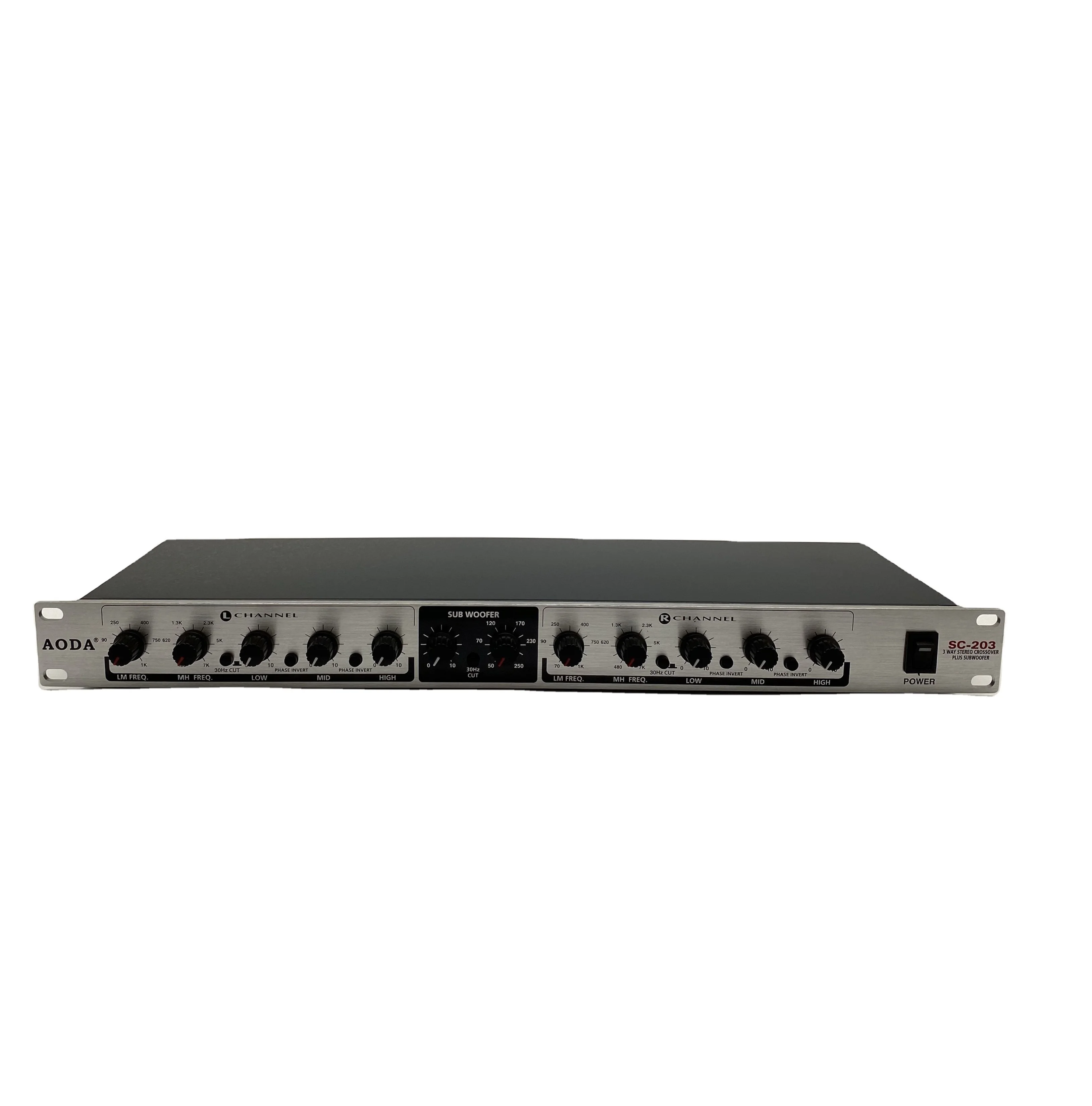 
Chinese factory 3 Way Stereo Crossover Plus Subwoofer 