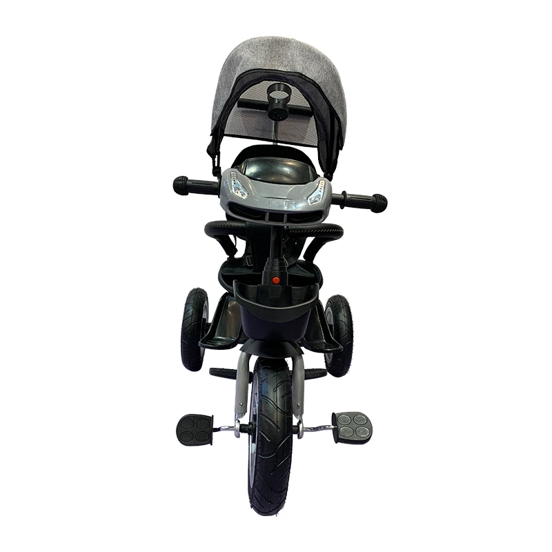 Wholesale Cheap Kid Tri Cycle/new Model Baby Walker Three Wheel Bicycle for Kids/metal Kid Tricycle Walker with Music
