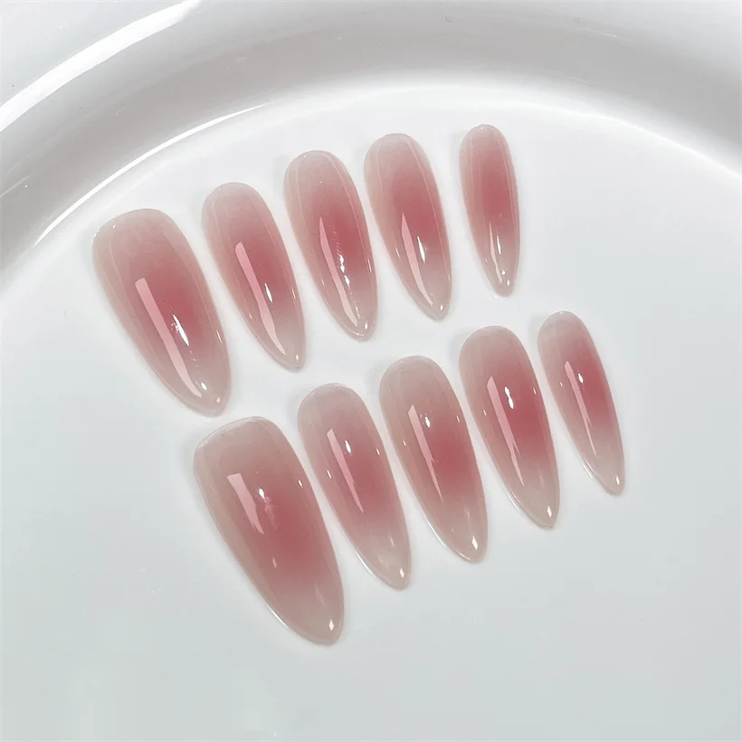 Professional Nail Supplier Handmade Press on Nails Acrylic Design Ladies Nail Art Products