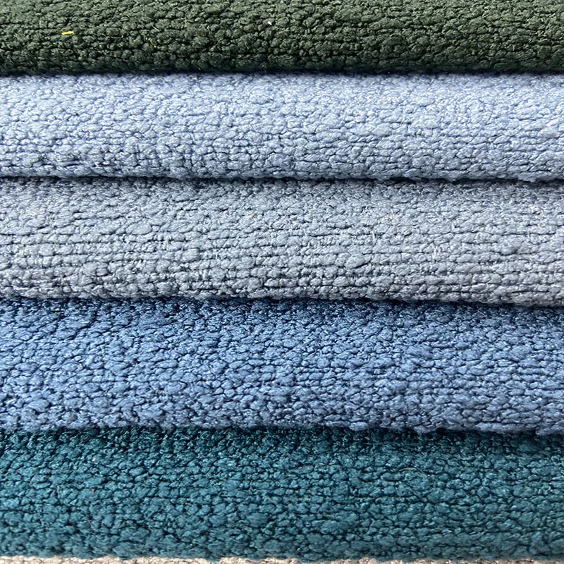 Chenille Sofa  Velvet Fabric Corner Sofa  Fabric Polyester for Furniture