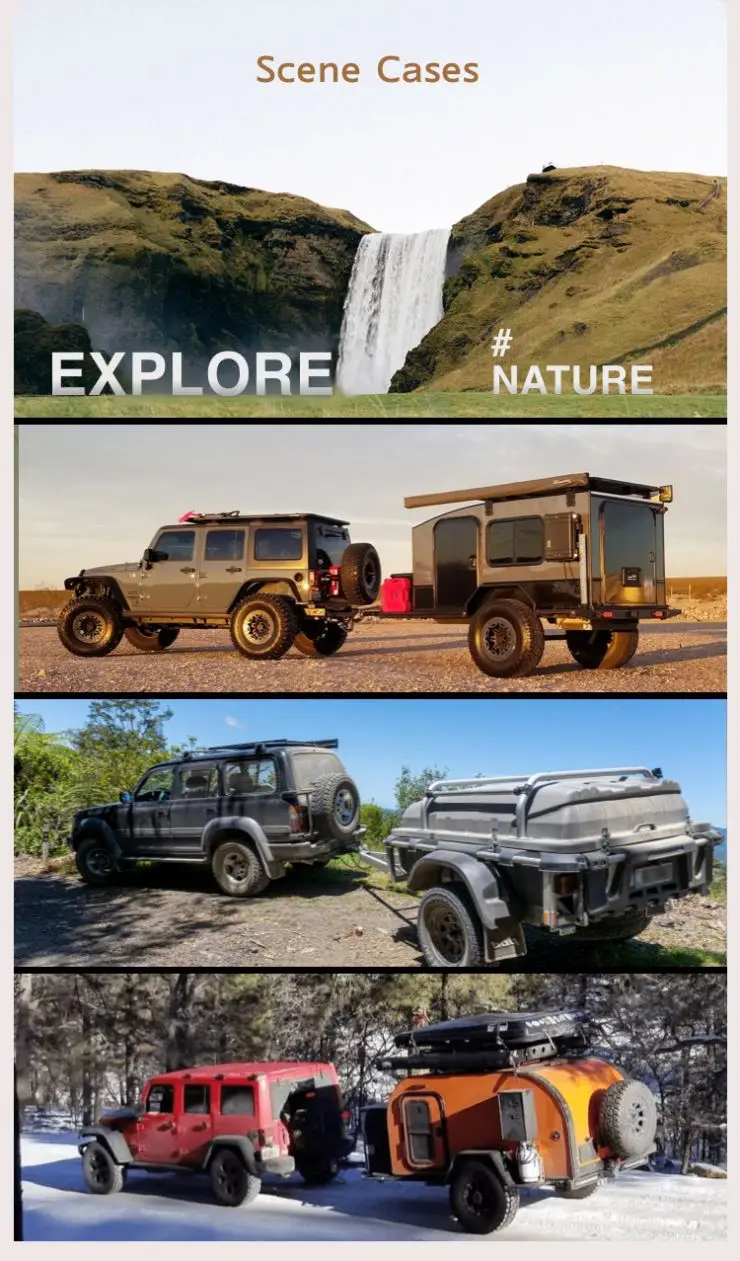 Caravan Mover 12V 3 5 People Utv Caravan Trailer Off Road Camper Trailer With Tent Au Standard Teardrop Camper For Sale