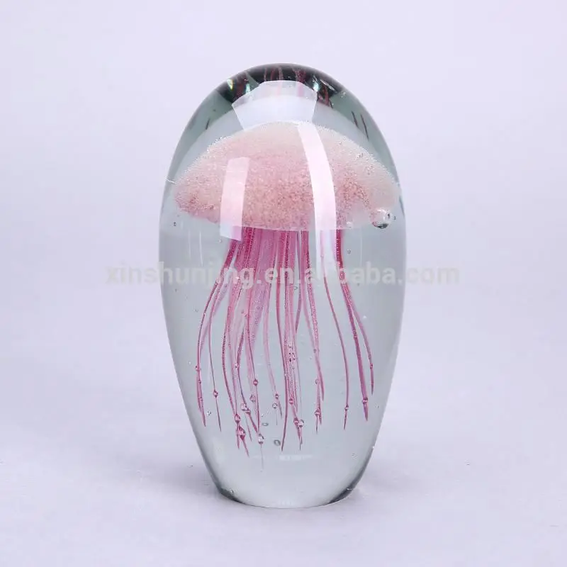 
high quality glass jellyfish glass jellyfish art glass 