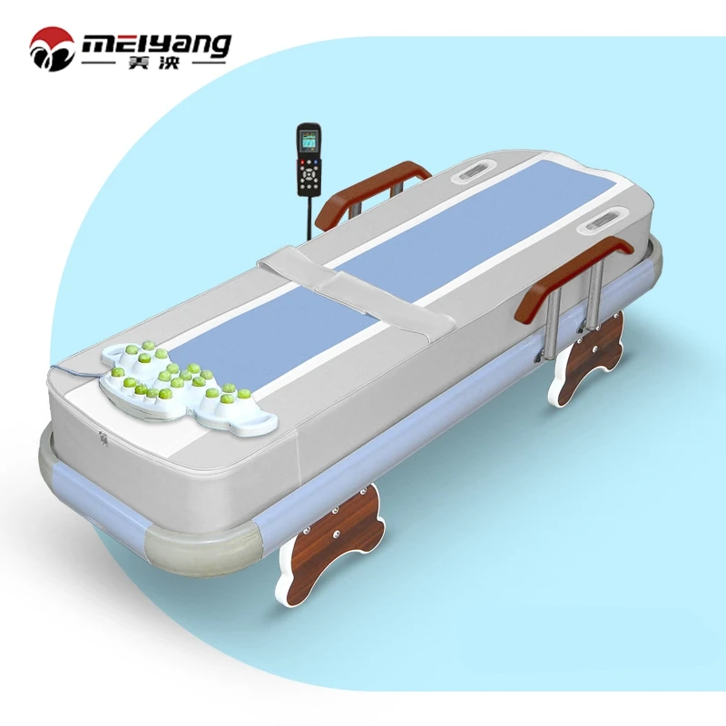 
new arrival popular in Korea jade stone roller massage bed 