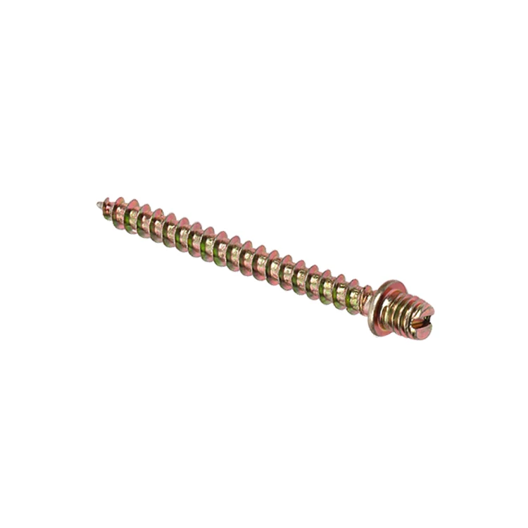 Buy Wooden Leg Screws Carbon Steel Double Threads Screws Pipe Clamp Screws M7 M6 Chinese Factory