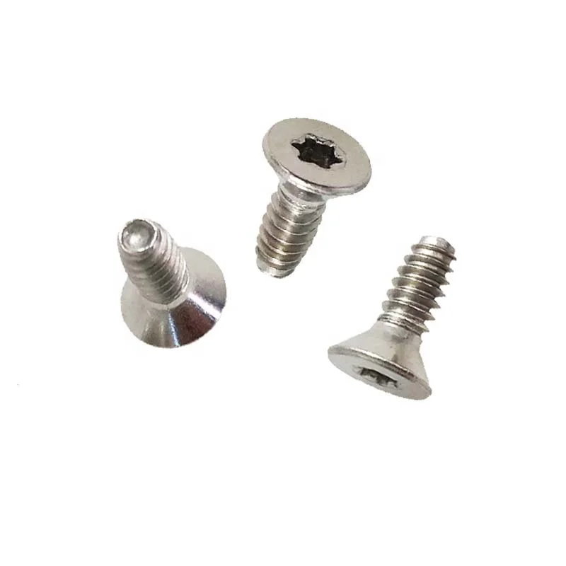 Stainless Steel Torx Countersunk Head Triangular Thread Rolling Twin-Lead Self Tapping Screws