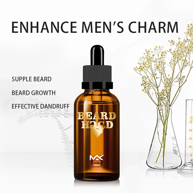 Собственная Марка pretty cowry 30 мл, сыворотка для бороды, масло для ухода за бородой для мужчин, органическое масло для ухода за бородой