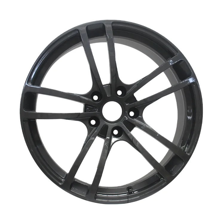 #J05003 dual five spoke gunmetal 5x130 forged classic car alloy wheels 5x112 20inch car alloy wheels 18 inch