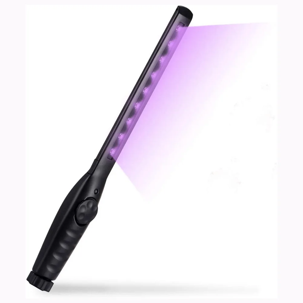 portable mini handheld UV LED light sterilizer wand lamp stick for small items
