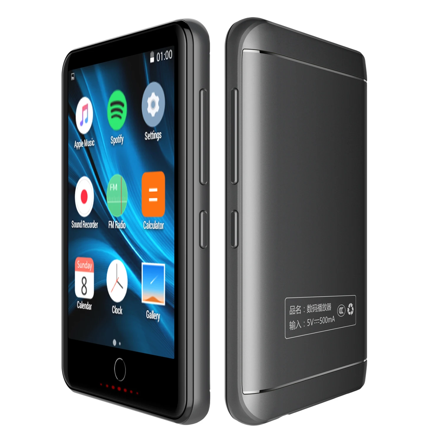 Amazon Hot sales 2.8 inch  Youtube cartoon BT Music Video kids educational android Wifi Mp3 players