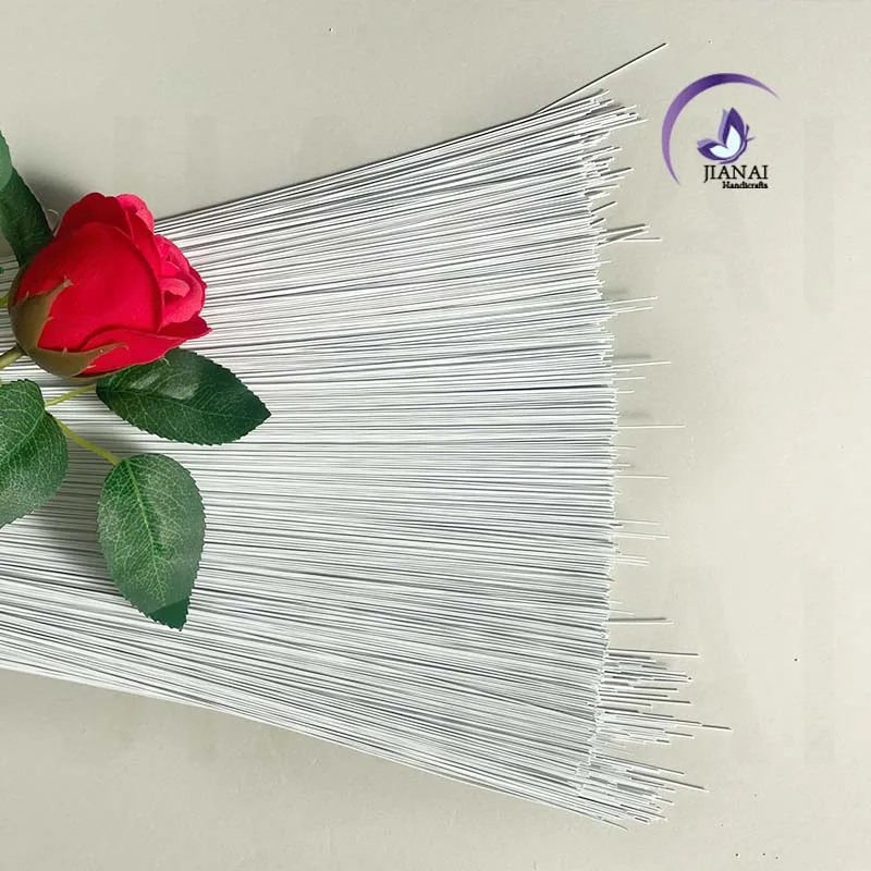 24 # soft fine iron wire with fine floral veins for handmade weaving of large paper art silk art with fixed shapes