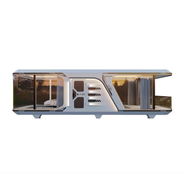 Intelligent Control Galvanized Steel Frame Modular Tiny House Smart Home Camping House Capsule House Hotel Furniture