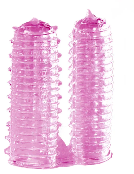 Cheap Wholesale Wearable TPE Sex Finger Cover for Women Men Couple Recycle Stretch Anal Vagina Sex Toys