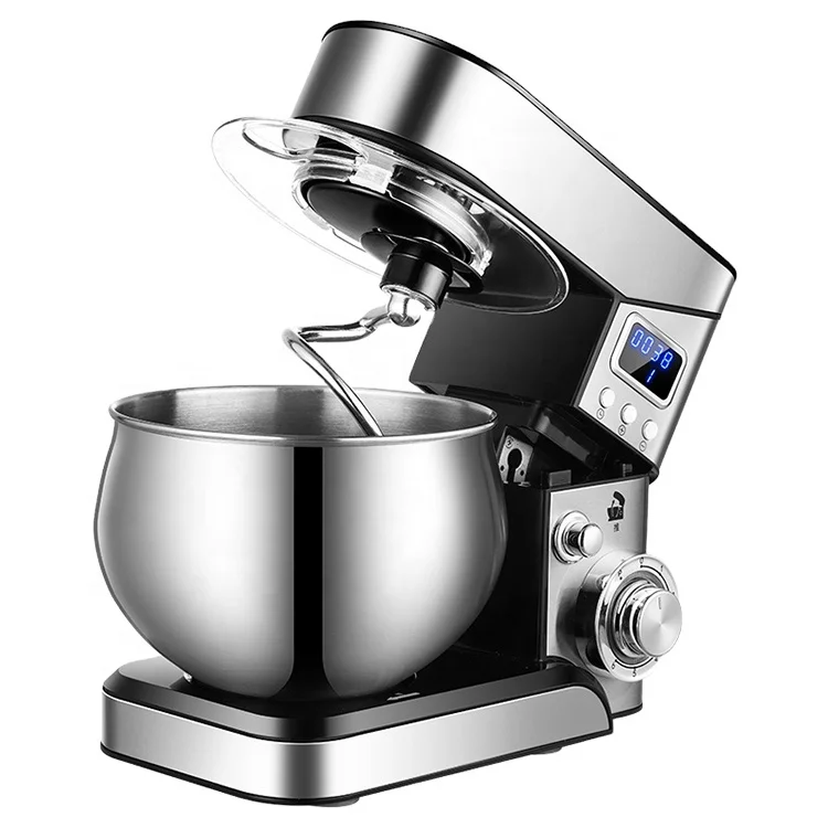 Electric for bake grinder design concentrate stand stainless steel food 6l bread machine tilt meat 3.5l mixer
