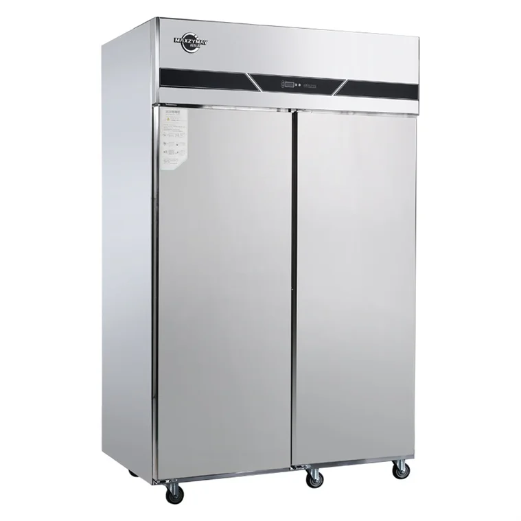 8- Eco-friendly Upright Reach-in Freezer Commercial Refrigeration Equipment With High Efficiency Cooling System