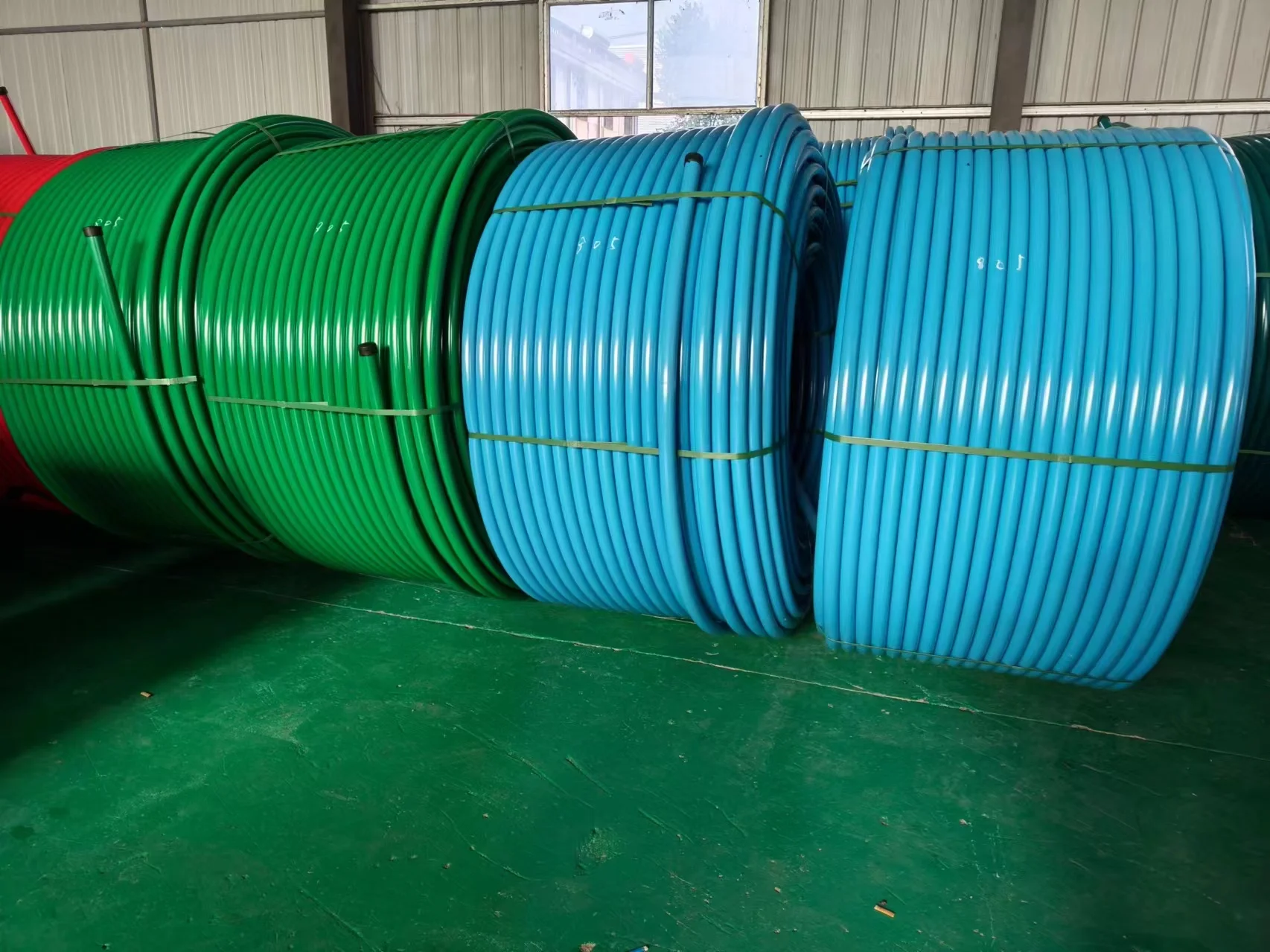 Highway optical fiber communication cable electrical pe tube sizes 40mm 50mm 63mm 1 1/2 plastic hdpe pipe