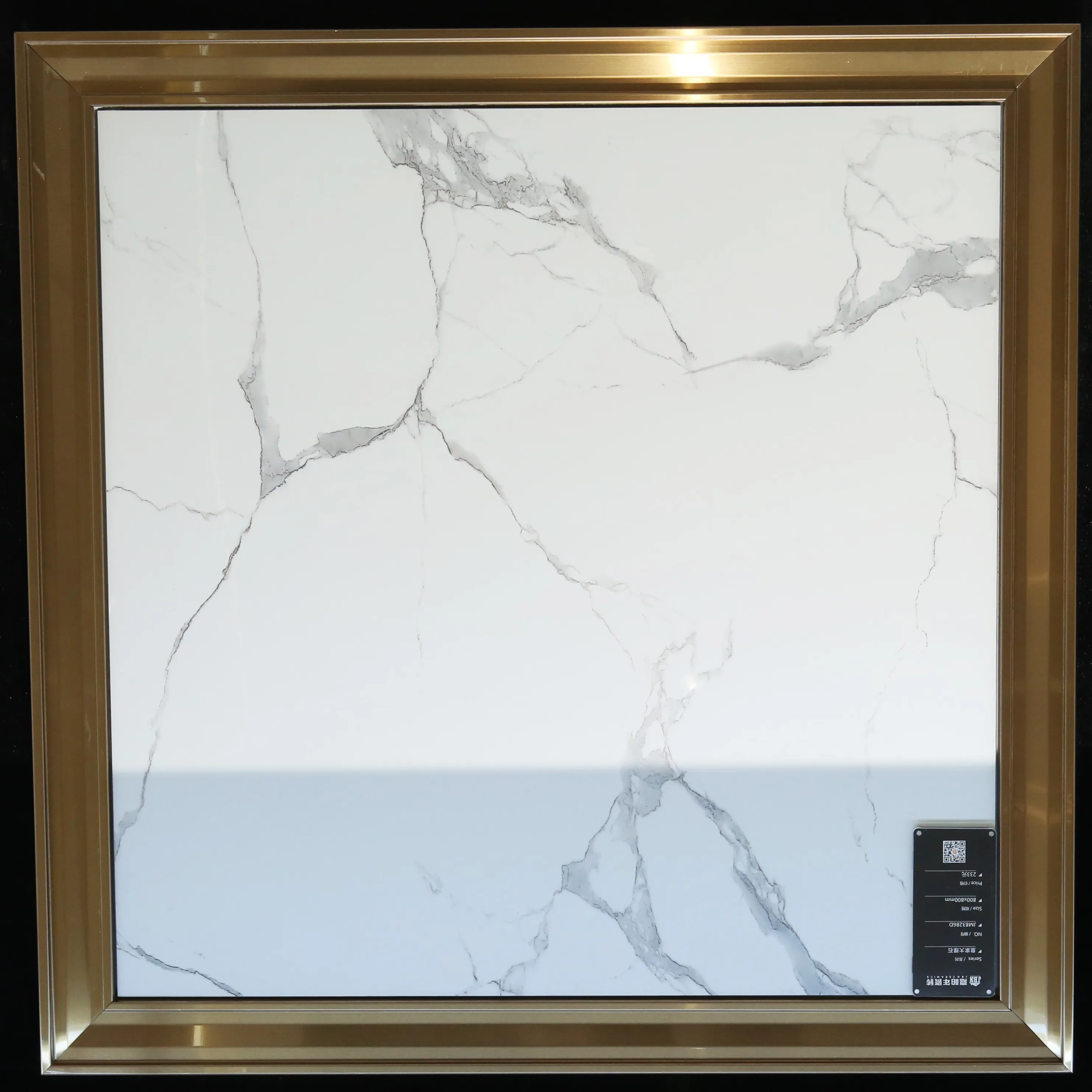 Modern Design Ceramic for Floor Tiles Glazed Porcelain with Marble Stone Texture Glossy Matte Finish for Interiors