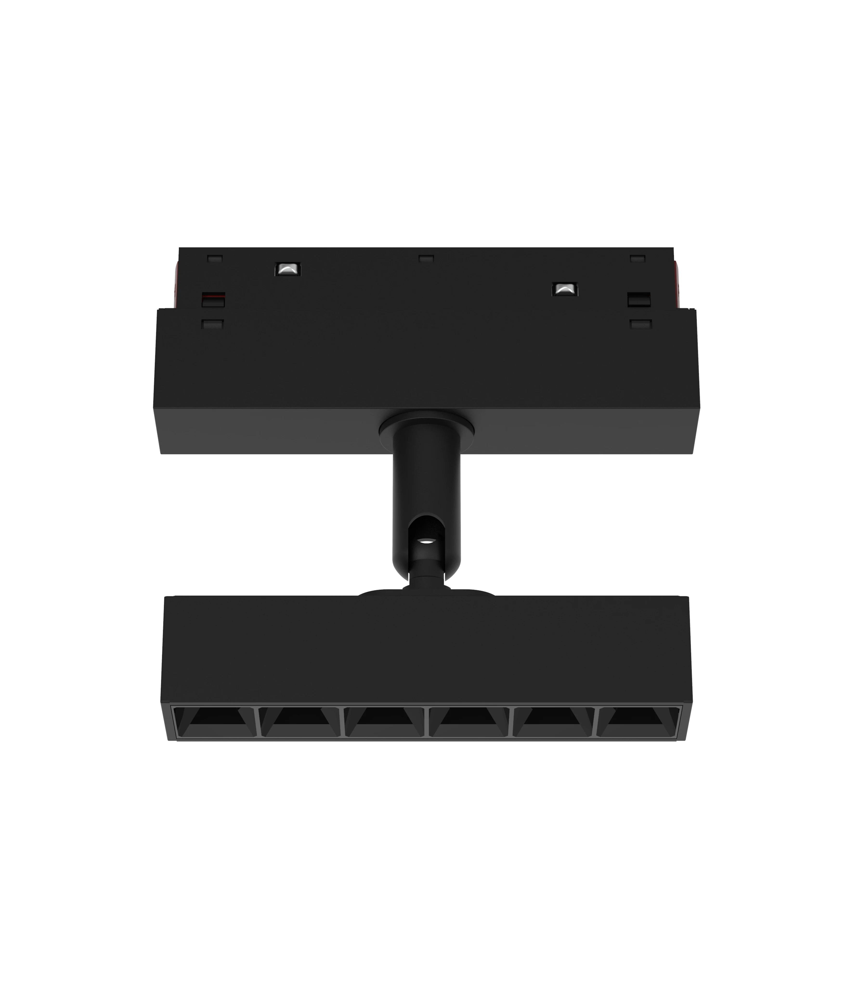 Track light magnetic power track international socket with led light slim track light