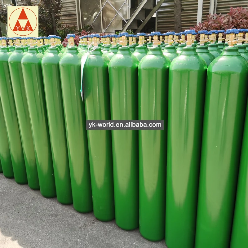 Well Received in South Africa Medical Bottle d Oxygen Portable O2 Tank 15 Liter Oxygen Gas Cylinder
