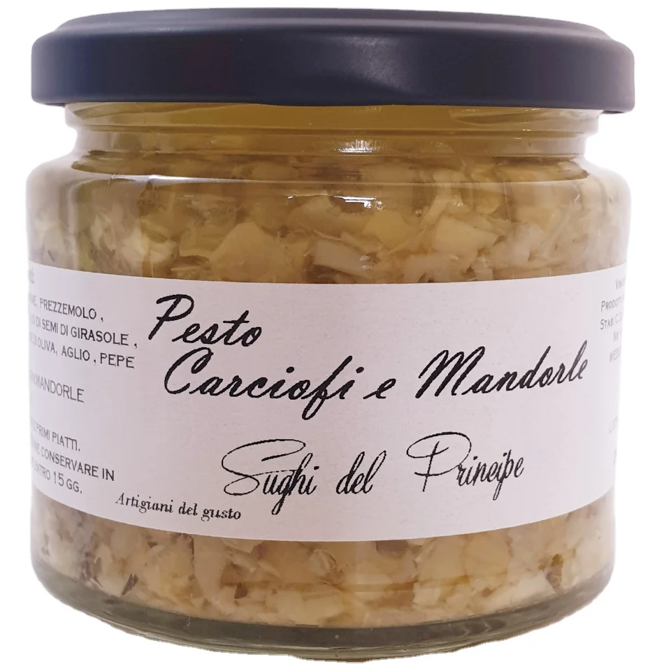 Итальянские Песто-артишоки и миндаль лучшие для макаронных изделий