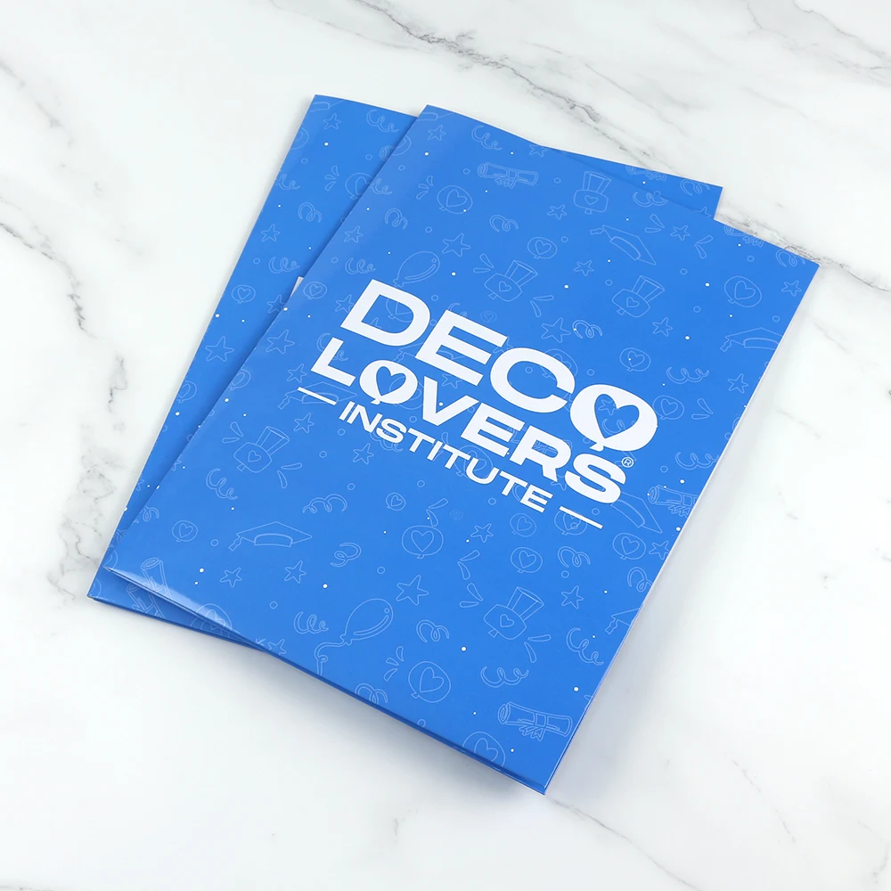 Factory Wholesale A4 Letter Size coated Paper Business Envelope File Document Organizer Bag with Gold Foil