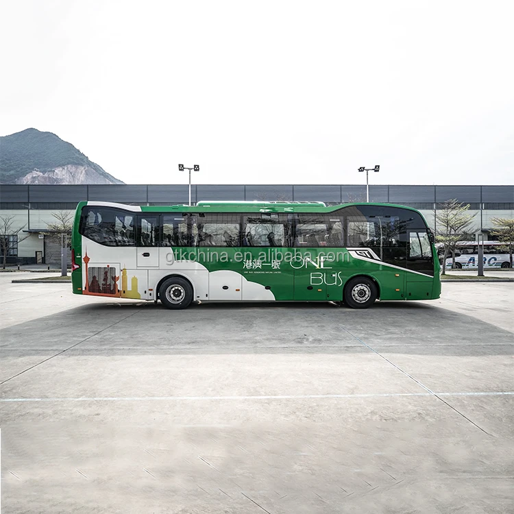 12m 50 seater diesel tourist Coach Bus with Toilet 60 seater luxury manual automatic tour coach bus for sale