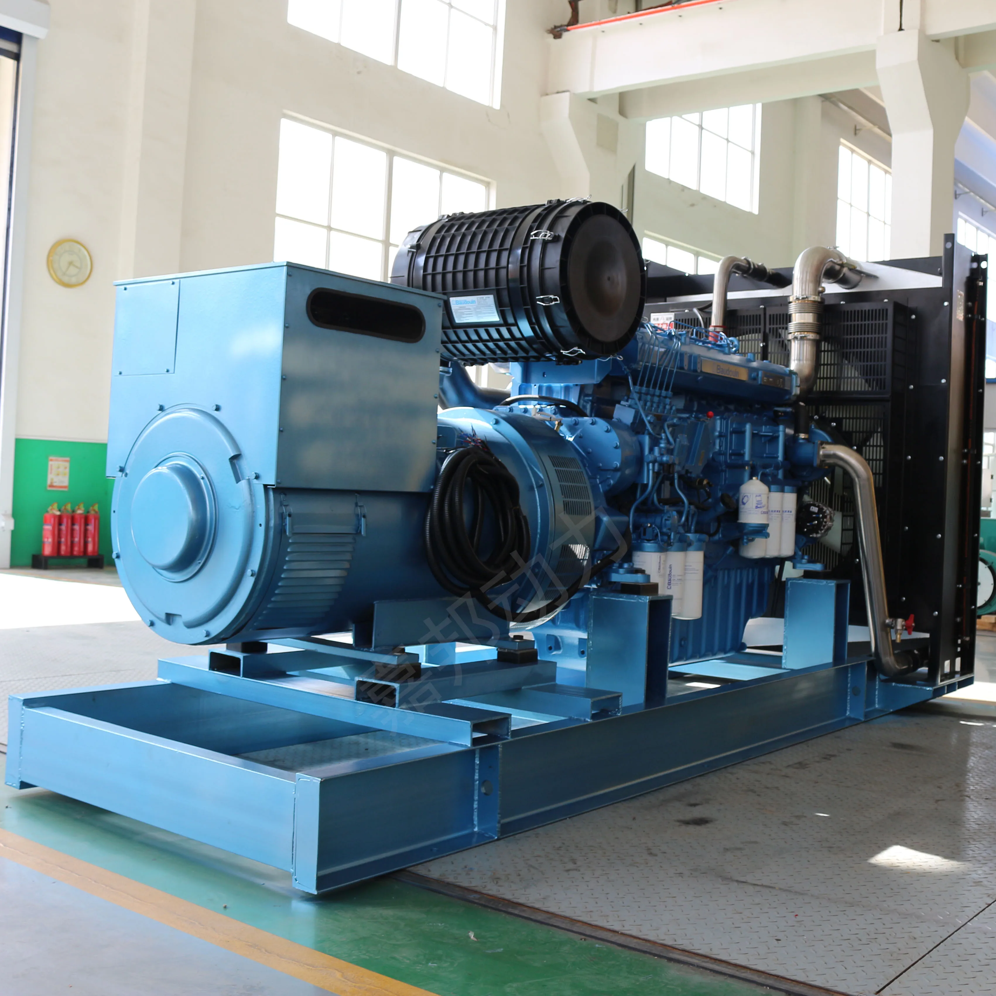 Wholesale 50kva 400v/230v 1 Phase Rated Power Open Type Diesel Dynamo Portable Generator Set