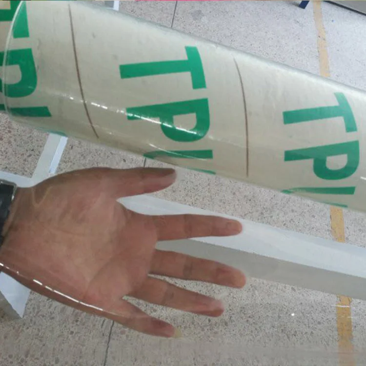 
Thermoplastic Polyurethane Film Transparent TPU film Colorful TPU Film For Raincoat and bags 