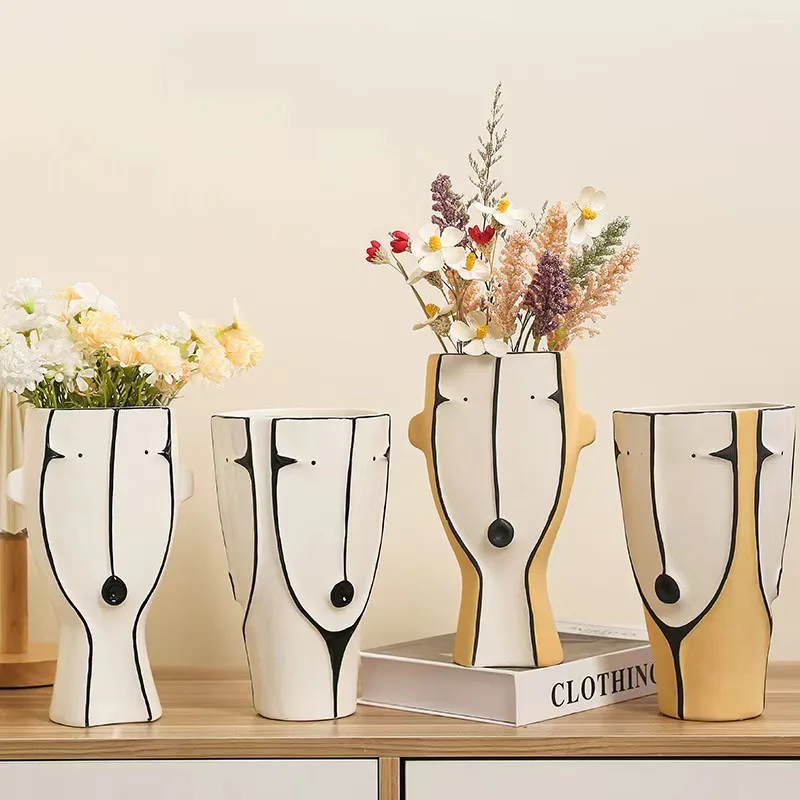 Nordic art Ваза украшения дома.