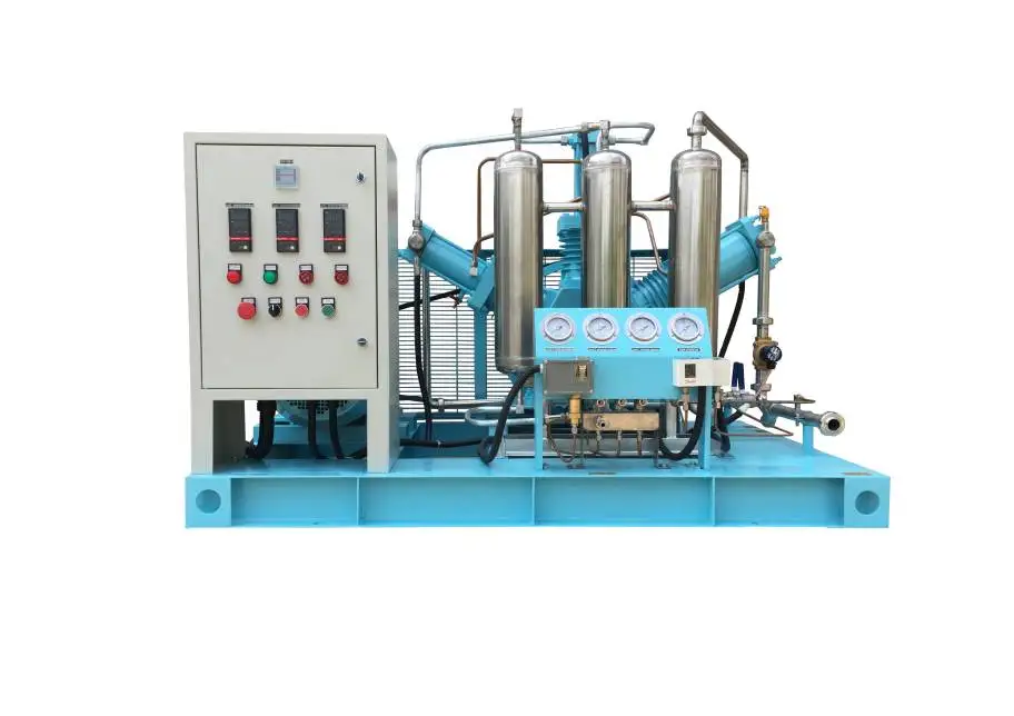 5m3/h 20m3/h 50m3/h 100m3/h oxygen fueling filling station compressor with 15mpa 40L oxygen tank cylinder