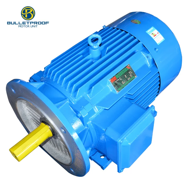 ye3 380/660v 90kw/125hp 1480rpm 100 cooper wire cast iron industrial asynchronous induction ac 3 phase electric motor wholesale