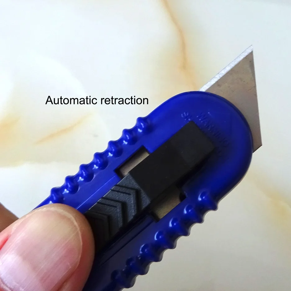 plastic cutter knife snap-off box cutter