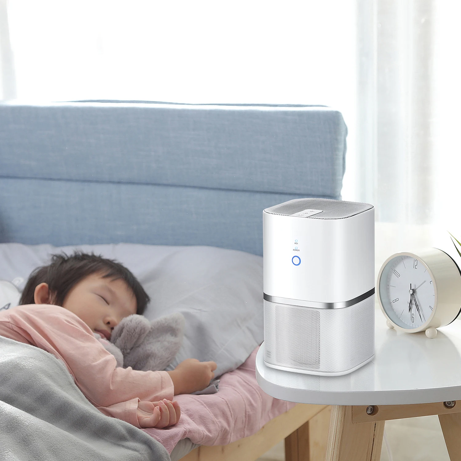 LEEYO хорошее качество очиститель воздуха для беременных женщин Домашний Настольный очиститель воздуха