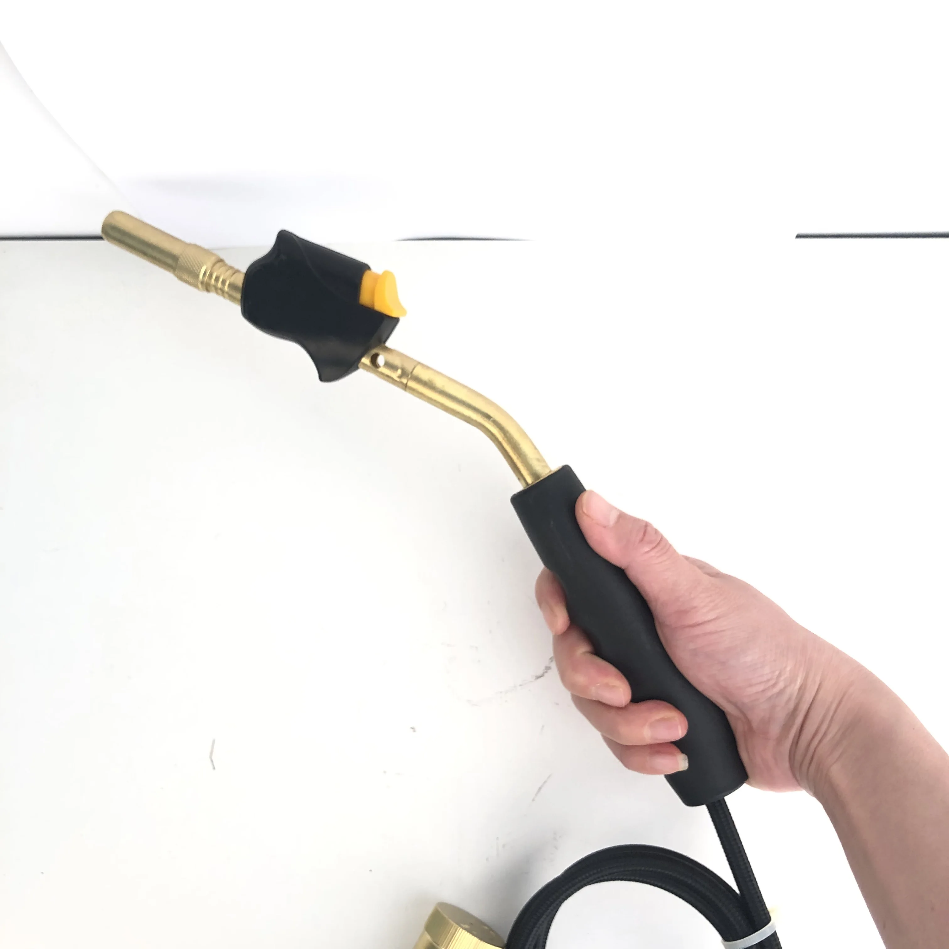 1.5m length Gas Welding mapp torch propane MAPP MAP/PRO torch with self ignition bayonet connection