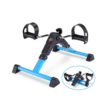 home gym Integrated leg trainer treadmill folding leg trainer foot pedal electric mini exercise bike for elderly