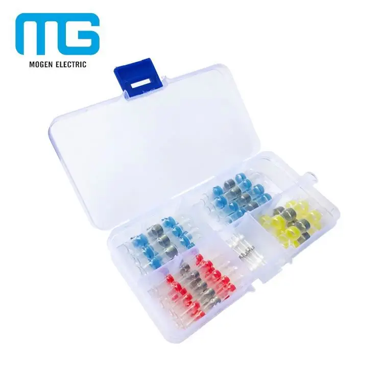 Waterproof heat solder shrink butt connector customized label electrical wire terminal kit