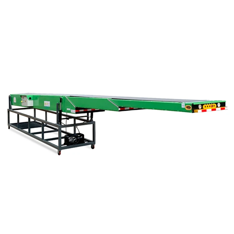 Food Beverage Factory Portable Telescopic Belt Conveyor for Truck Container Goods Loading Unloading