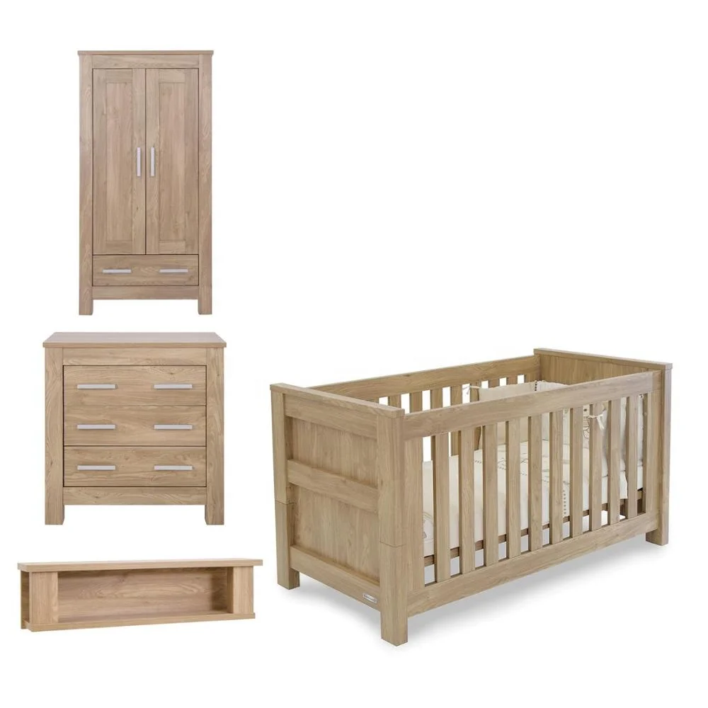 Cheap Wood Material and Panel Wood Style baby cribs furniture