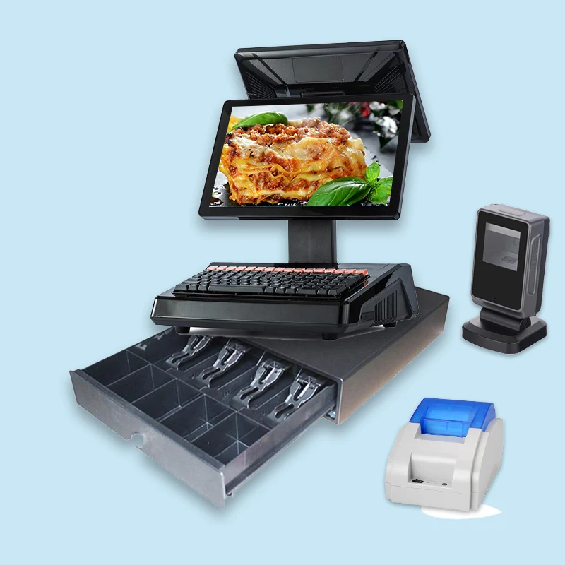 Best Quality  Cash Register touch screen pos system offine pos machine