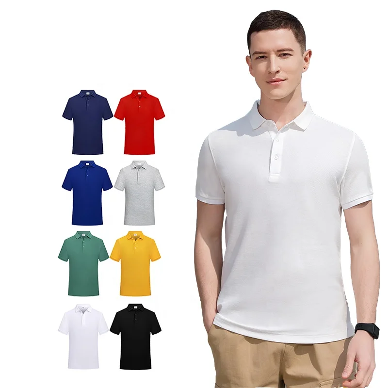Sport Polo T-shirt Low Office Uniform Design Custom Logo Design Printing Embroidery 100% Cotton Polo Shirts