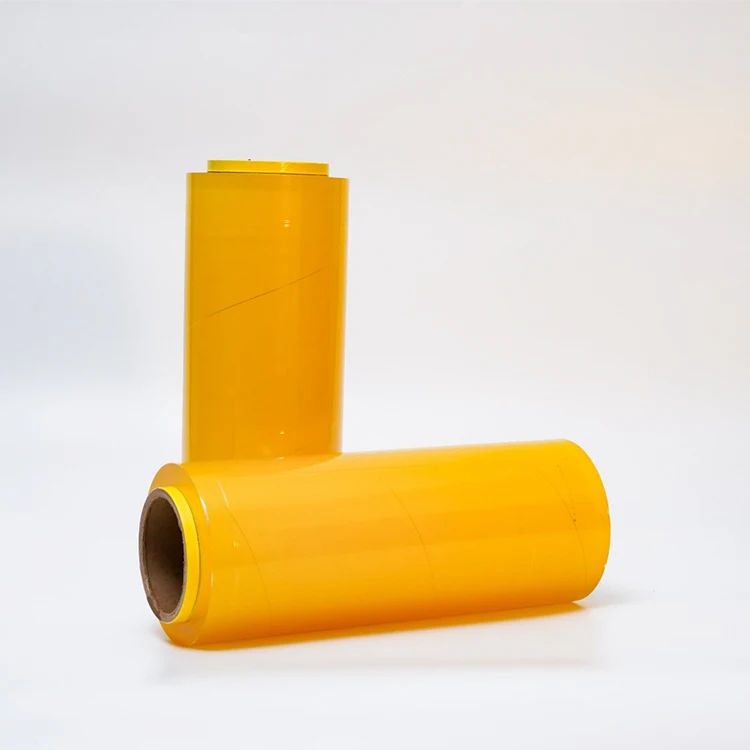 Soft PVC Cling Film Perforated PVC Good Stretchability  Cling Film Cutting PVC Cling Film for Vegetabales